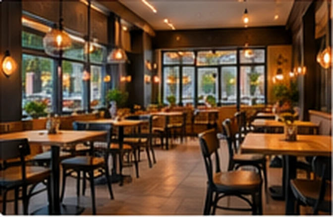 Ambiance du café — illustration de Louvain-la-Neuve