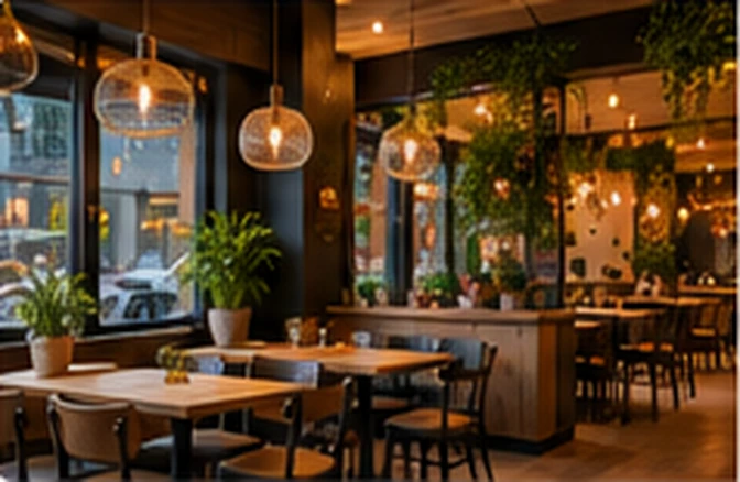 Ambiance du café — illustration de Nivelles
